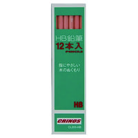 日本クリノス 木軸鉛筆　1ダース　HB CL203-HB 10セット（直送品）