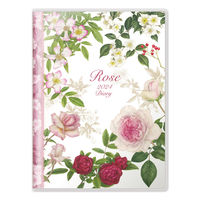 フロンティア 2024年ダイアリー クラシックローズ ピンク A6 DY-087 3冊（直送品）