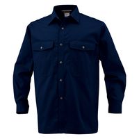 コーコス信岡 178 長袖シャツ 5L ネイビー  1着（直送品）