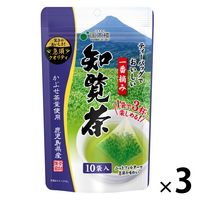 国太楼 ティーバッグでおいしい一番摘み知覧茶 1セット（30バッグ：10バッグ入×3袋）