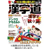漢字道 2023/11/10発売号から1年(6冊)（直送品）