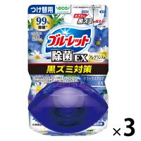 液体ブルーレット おくだけ除菌EX フレグランス リラックスアロマEXの香り つけ替え用 1セット（3個） 小林製薬