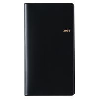 【2024年版】NOLTY エクセル8 月曜始まり 黒 1375 1冊 日本能率協会マネジメントセンター（直送品）