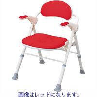 アロン化成 折りたたみシャワーベンチ TS (座面角型) 535-465 1台 20-6901-02