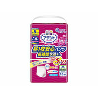 アテント 大人用おむつ 昼1枚安心パンツ 5回 L-LLサイズ 22枚:（1 