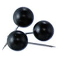 ベロス 豆マップ画鋲 黒 D-117(BK) 1個(45本)