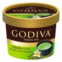 ゴディバ [アイス] ゴディバ 宇治抹茶とバニラにチョコレートソースをそえて 90ｍｌ×36個 4531714098831（直送品）