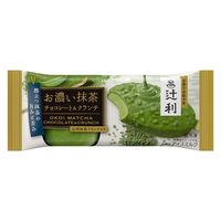 明治 [アイス] 明治 辻利 お濃い抹茶 チョコレート&クランチ 90ml×20個 4902705037694（直送品）