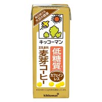 キッコーマンソイフーズ 低糖質 豆乳飲料 麦芽コーヒー 200ml×18個 4930726102060（直送品）