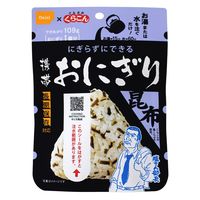 尾西食品 携帯おにぎり 昆布 42g×10個 4970088140478（直送品）