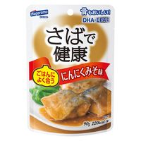 はごろもフーズ さばで健康にんにくみそ味パウチ 90g×6個 4902560042277（直送品）