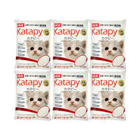 ペパーレット 猫砂　獣医さんも使っている白い紙砂　カタピー　小粒タイプ　６Ｌ×６袋 294153 1袋（直送品）