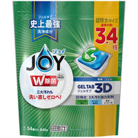 【旧品】ジョイ JOY ジェルタブ3D 超特大 1パック（54個入） 食洗機用洗剤 P&G