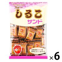 スター しるこサンド 160g 6袋 松永製菓 北海道産あずき 個包装 ビスケット