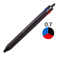 ジェットストリーム3色ボールペン 0.7mm 黒インク70％増量タイプ ブラック SXE350707.24 1本