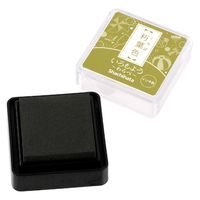 シヤチハタ スタンプ台 いろもよう わらべ 朽葉色 HAC-S1-OCG 1個