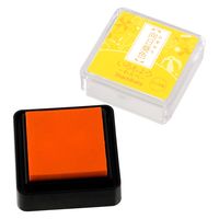 シヤチハタ スタンプ台 いろもよう わらべ 向日葵色 HAC-S1-Y 1個