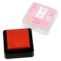 シヤチハタ スタンプ台 いろもよう わらべ 鴇色 HAC-S1-PP 1個