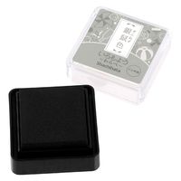 シヤチハタ スタンプ台 いろもよう わらべ 銀鼠色 HAC-S1-GR 1個