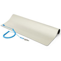 静電気除去マット　60cm x 120cm　アースコード付き　LG-ANTI-STATIC-MAT（直送品）