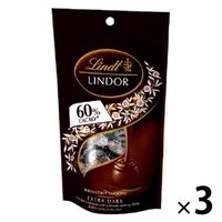 【ワゴンセール】リンツ リンドール5Pエキストラビターパック 3個 三菱食品 輸入チョコレート 個包装