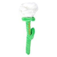 白いバラ 1個 犬用 おもちゃ アルクロース