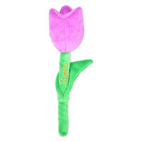 紫のチューリップ 1個 犬用 おもちゃ アルクロース