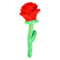 赤いバラ 1個 犬用 おもちゃ アルクロース