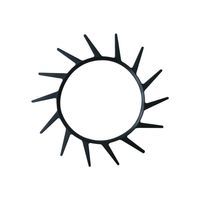 無し コンバイン用突起付き・カキコミベルト イセキVA032 27010005 1個（直送品）