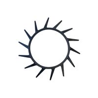 無し コンバイン用突起付き・カキコミベルト 三菱 A33 27010008 1個（直送品）