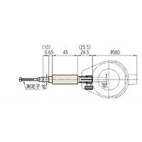 ミツトヨ 測定子（CG-3.95MX用/1.75mm＜201419 【21DAA602A】 21DAA602A 1本（直送品）