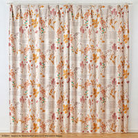 スミノエ プー カーテン ディズニー フロムフレンズ 1500×1850mm ピンク １セット(2枚入)（直送品）