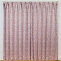 スミノエ プリンセス カーテン ディズニー クラッシックビューティー 1900×1000mm ピンク １セット(2枚入)（直送品）