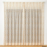 スミノエ プリンセス レースカーテン ディズニー マジックランプボイル 1200×2490mm ホワイト １セット(2枚入)（直送品）