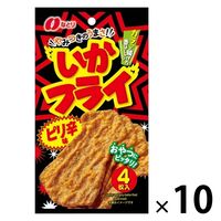 4枚いかフライピリ辛味 10袋 なとり おつまみ