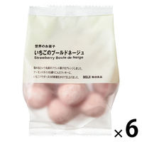 無印良品 世界のお菓子 いちごのブールドネージュ ８５ｇ 1セット（1袋×6） 良品計画