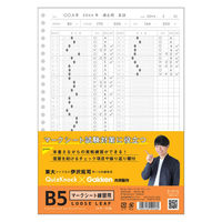 学研ステイフル B5ルーズリーフ(マークシート) ED030-80 5冊（直送品）