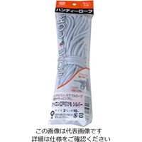 松浦工業 ナイロン江戸打ひも約3ミリX10M 灰 4984834133737 1セット(2個)（直送品）