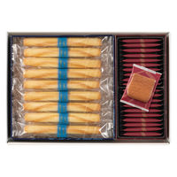 〈ヨックモック〉アソルティモン ドゥ ビスキュイ 38個 1箱 三越伊勢丹 紙袋付 手土産 ギフト チョコレート 洋菓子