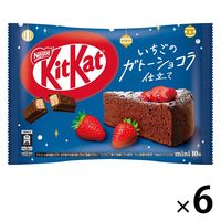 キットカット ミニ いちごのガトーショコラ仕立て 10枚入 6袋 ネスレ日本 チョコレート 個包装