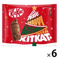 キットカット ホリデイサンタ 6個入 6袋 ネスレ日本 クリスマス チョコレート 個包装 ギフト