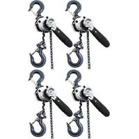 ベストアンサー レバーホイスト 0.25t VM 4台セット lh-004-4p 1セット(4台入)（直送品）