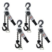 ベストアンサー レバーホイスト 1.6t VGP-1.6 シルバー 4台セット lh-006sl-4p 1セット(4台入)（直送品）