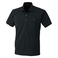 コーコス信岡 半袖ポロシャツ ブラック 3L アンドレS A-4377 吸汗速乾 脇消臭テープ 1着