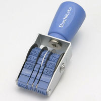 シャチハタ 回転ゴム印 エルゴグリップ 西暦日付 3号 ゴシック体 CAD-3G 1個（わけあり品）