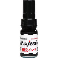 寺西化学工業 マジックインキ マジェスター専用補充液 10ml 黒 MHJA-10ML-T1 1個（わけあり品）