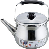 和平フレイズ リラカン IH対応広口ケトル5.3L RB-1272 1個（わけあり品）