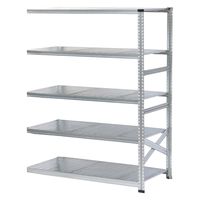 【軒先渡し】METALSISTEM SUPER123 5段 連結用 幅1577×奥行800×高1840mm MS15185d8s 1台（直送品）