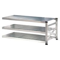 【軒先渡し】METALSISTEM SUPER123 3段 連結用 幅1577×奥行800×高653mm MS1563d8s 1台（直送品）