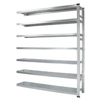 【軒先渡し】METALSISTEM SUPER123 7段 連結用 幅1727×奥行500×高さ1972mm MS17197d5s 1台（直送品）